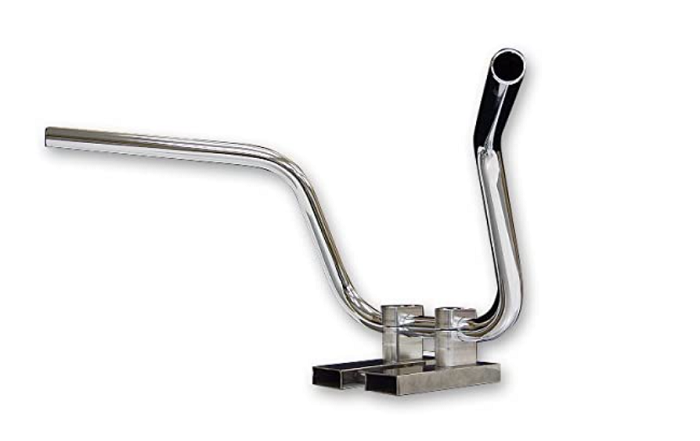 モンキー Z50J アップ ハンドルセット ミニしぼりアップ 25cm ダーク ブラックメッシュ モンキー⁄ゴリラ (84-07年⁄Z50J⁄AB27) 対応 ハンドルセット