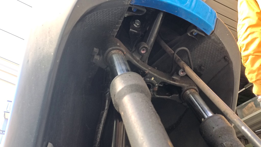 フォークの引き抜き