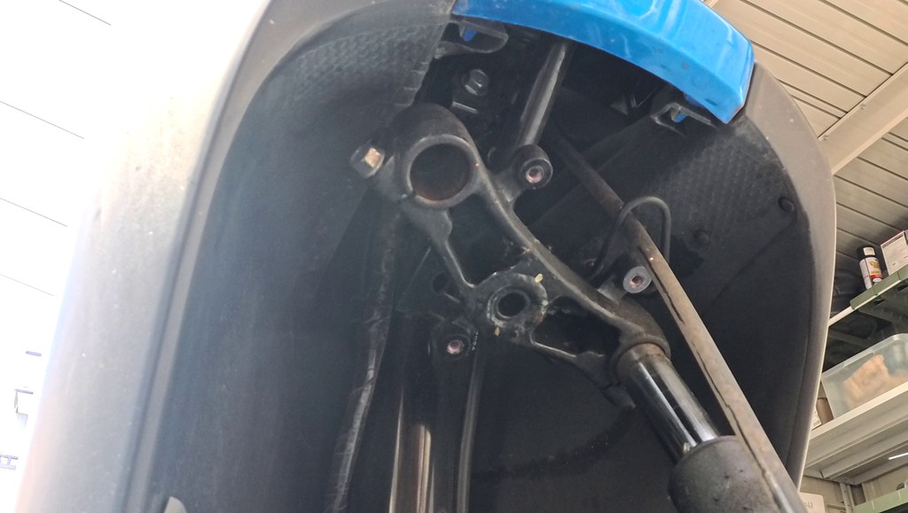 フォークの引き抜き